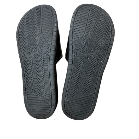 NIKE Black & Pink Slides SZ 9 - Picture 6 of 7